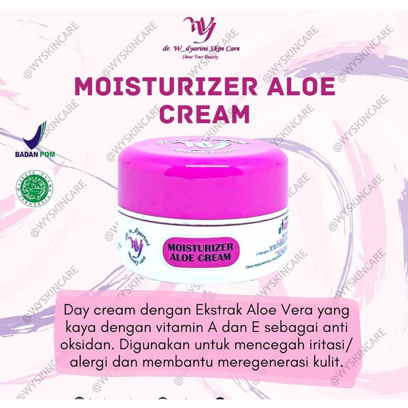 MOISTURIZER ALOE CREAM dr. Widyarini Skincare