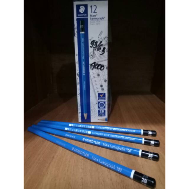 Pinsil STAEDLER 100 1pak isi12 biji