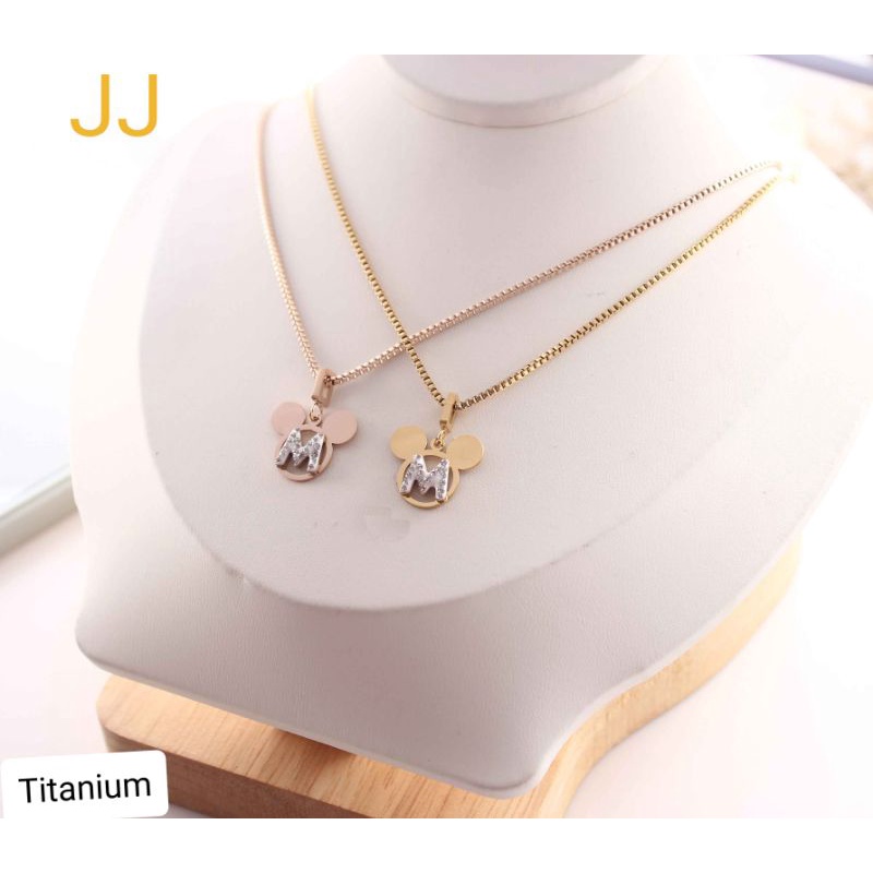 JANNJEWELRY COD kalung anak titanium anti karat&amp;alergi