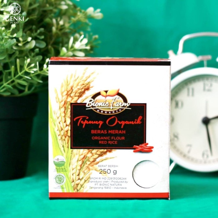 

Ketan-Beras-Tepung- Tepung Beras Merah Organik (Bionic Farm) - 250G -Tepung-Beras-Ketan.