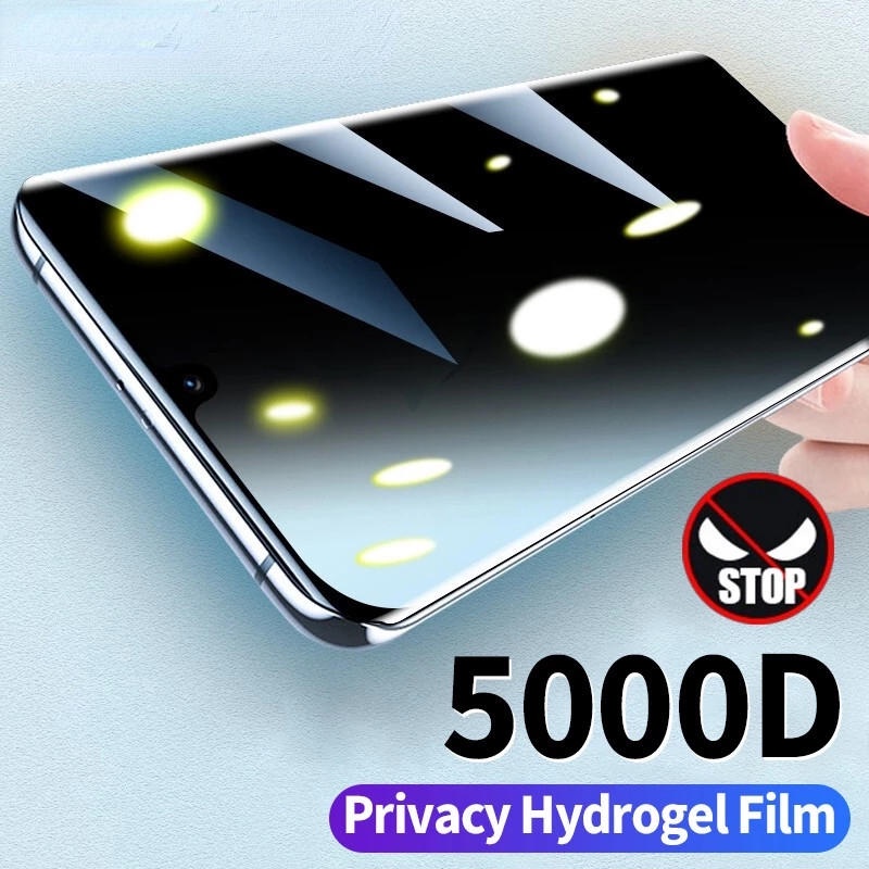 Pelindung Layar Hydrogel Anti Spy Untuk OPPO Realme X2 X7 Pro X50 X50M GT Neo2 Neo2T Neo3 X5 Pro