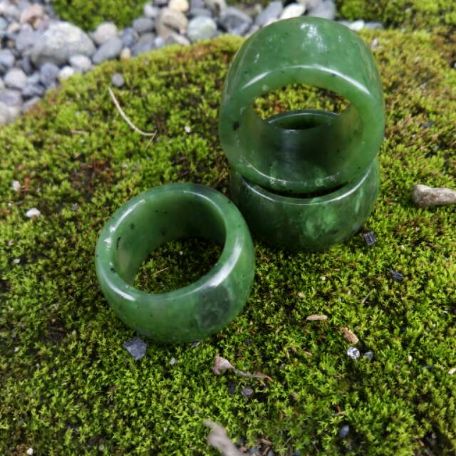 CINCIN NATURAL NEPRITE JADE (GIOK ACEH)