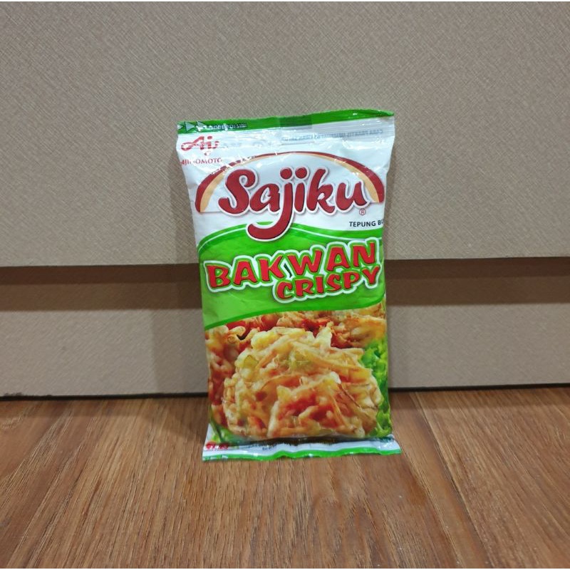 

Sajiku Tepung Bumbu Bakwan Crispy 90 Gr Untuk 7 Bakwan