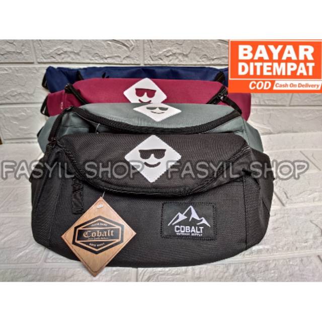 Tas waitbag pria/tas selempang/tas sabuk pria wanita