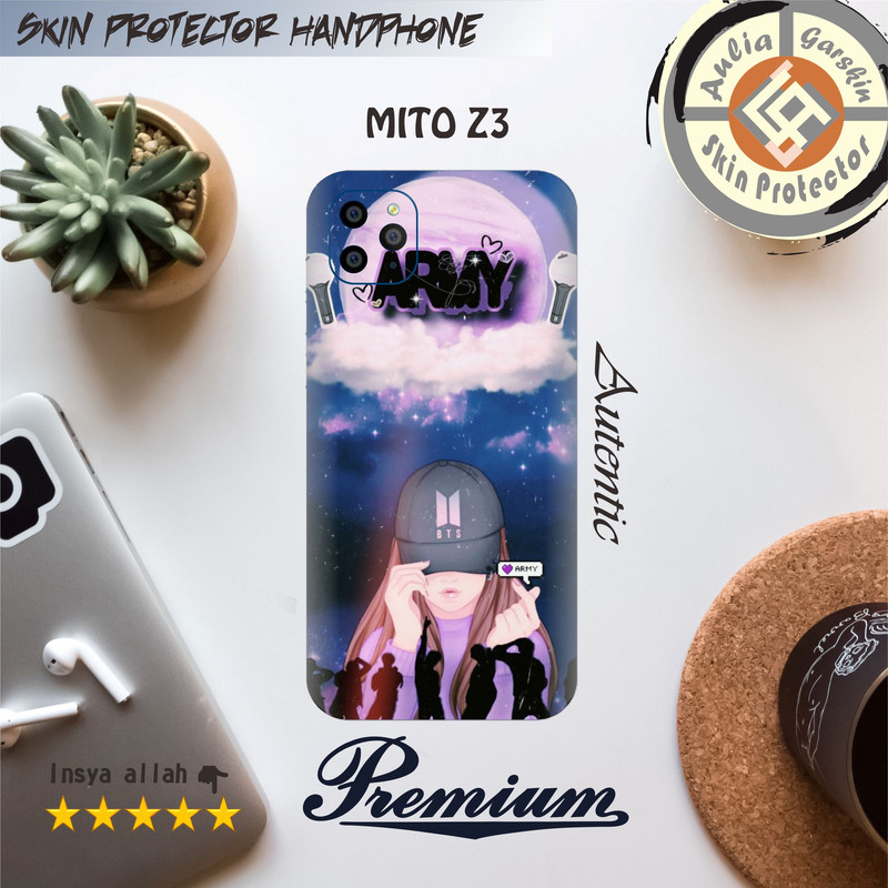 Garskin HP Mito Z3 Motif BT 2   - Free Custom Motif