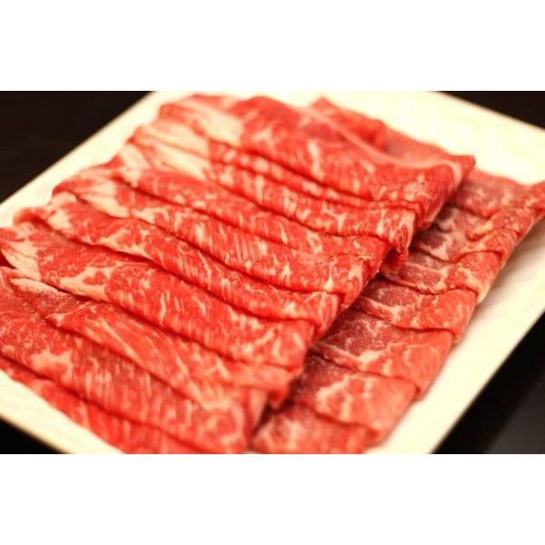 

Daging Sapi AUS Wagyu Topside MB4-5 Sukiyaki 240-250gr