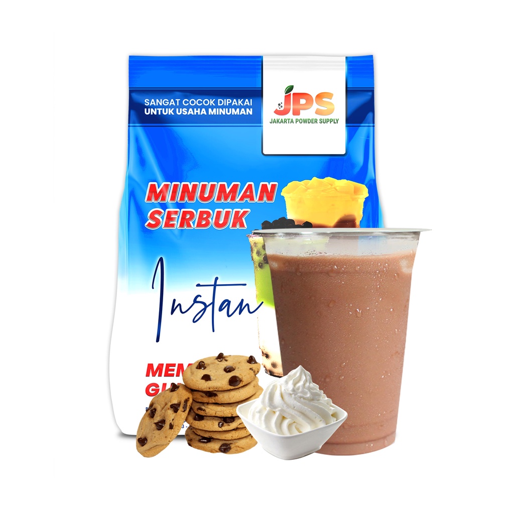 

JPS Cookies & Cream Mix Serbuk Powder Bubuk Minuman 1 Kg