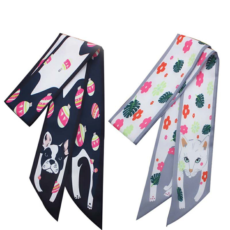 London Berry by HUER Multifunction Twilly Scarf 9535-004 Dog dan Cat