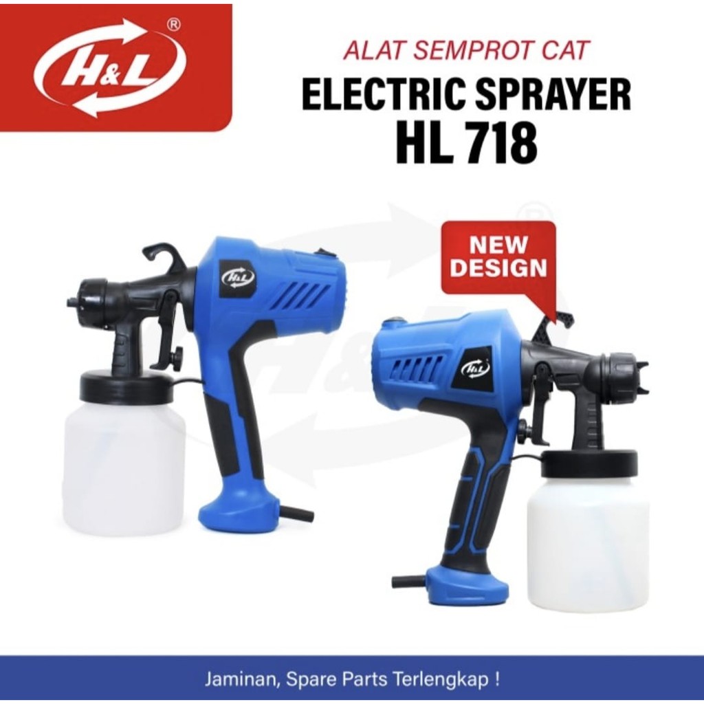 Mollar ELECTRIC Spray Gun Paint Mesin Cat Semprot Elektrik semprot Cat ga Bisa buat minyak