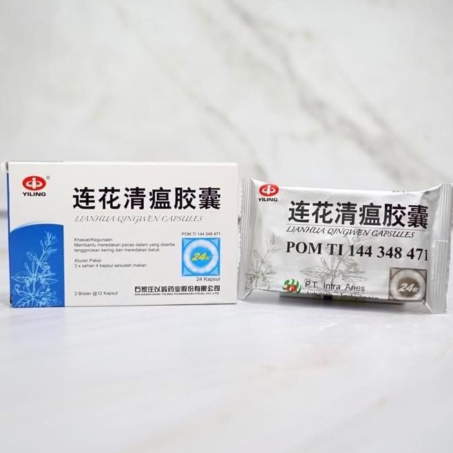 PROMO BPOM Lianhua Qingwen Jiaonang isi 24 kapsul Original