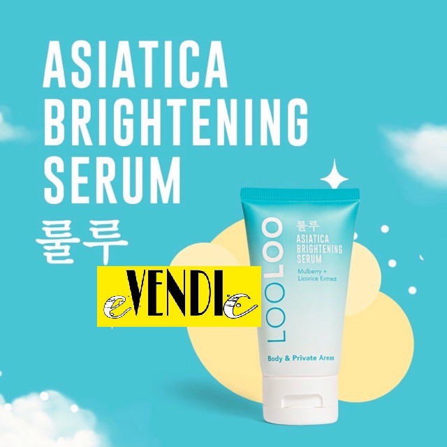 Krim pemutih ketiak LOOLOO Official Asiatica Brightening Serum  - underarm [LOOLOO SERUM]