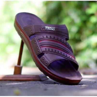 IR-909 Sandal Selop Pria / Sandal Slide Pria Merek Irsoe Ukuran 40-44