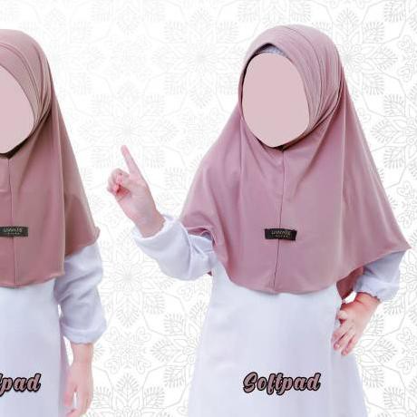 ❂ Jilbab Hijab ANAK Syari Bergo MAISHA size ANAK Uwais Hijab ☑