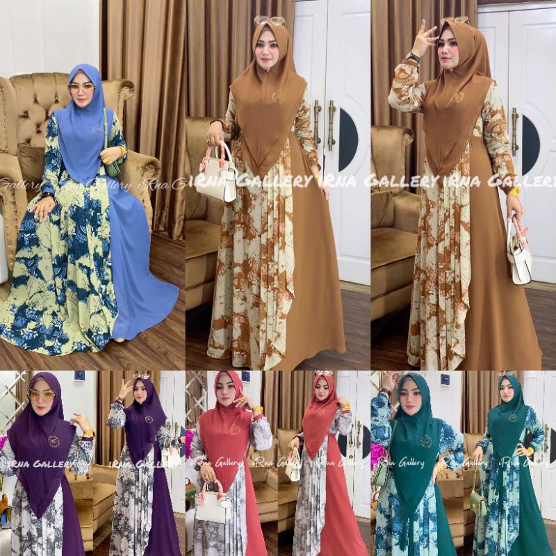 SET AIRA SYAR'I VOLL 6 BY IRNA GALERY