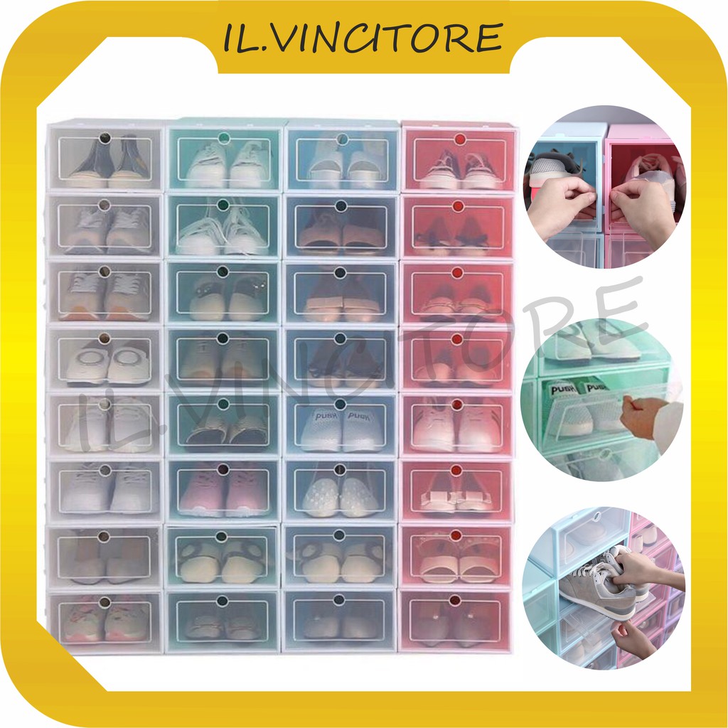 ILV U36 COD Kotak Sepatu Lipat / Kotak Penyimpanan Sepatu