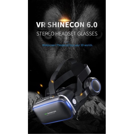 PROMO VR Box 3d Shinecon 6.0 VR Box Virtual Reality Glasses dengan Headphone virtual reality box kacamata vr vr shinecon vr box game virtual reality game vr box remote vr 360 vr box murah vr murah vr box 2 vr mini vr box original OMTHQNBK