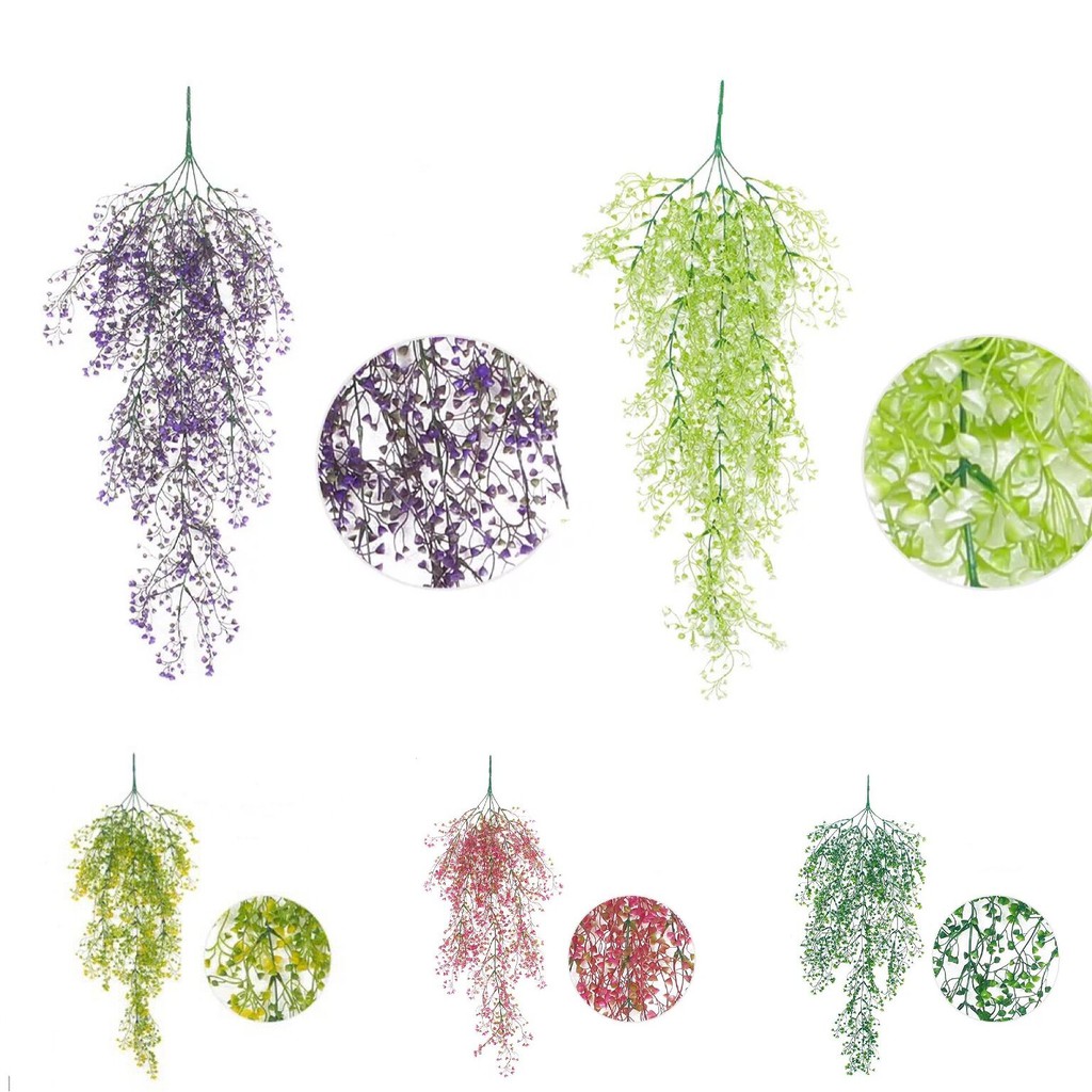 NFS582 Daun Rambat 1Pcs / Daun Pot Gantung Bunga Plastik-1