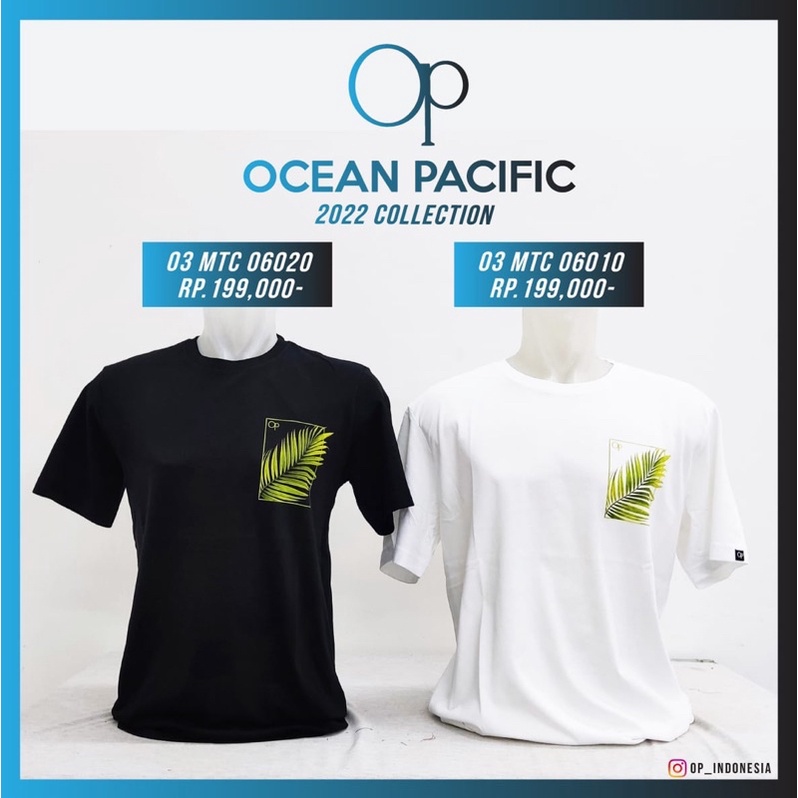 kaos ocean pacific OP original new produk
