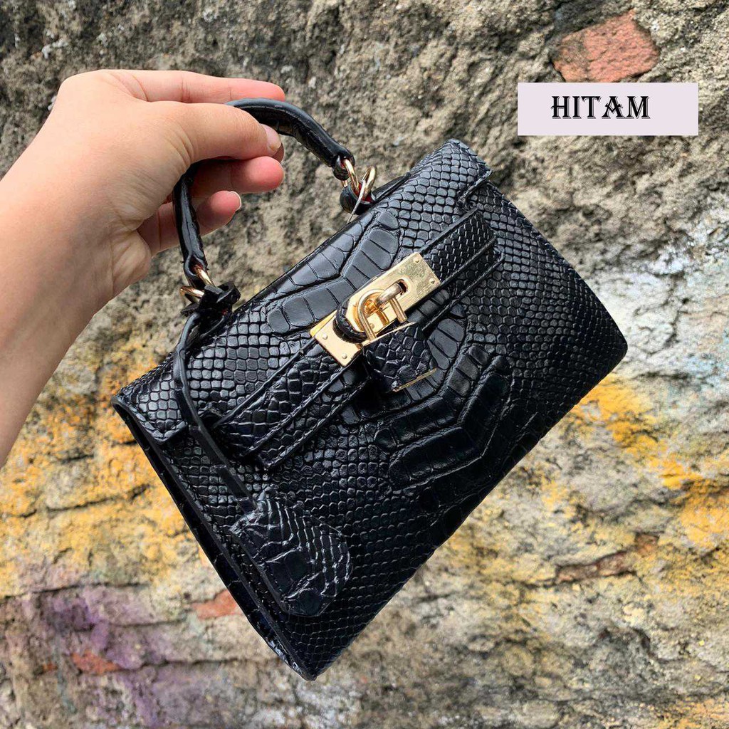 KELLYY MINI SELIER MODEL SNAKE (TANPA KOTAK) / TAS WANITA