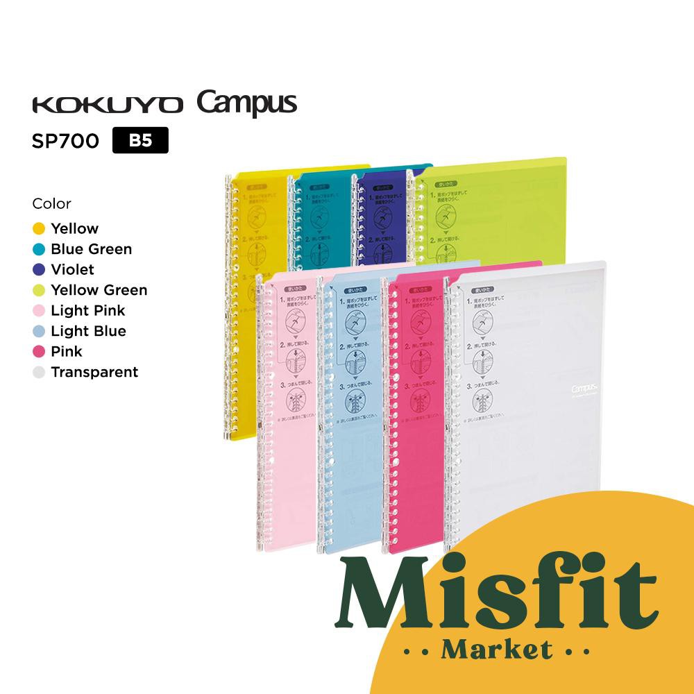 

HJK KOKUYO Campus Smart Ring Binder B5 Standard & High Capacity Loose Leaf folder