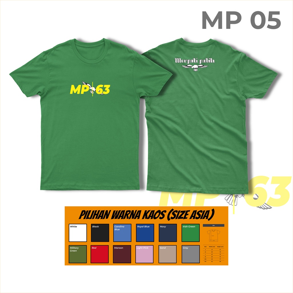 Kaos Pencak Silat Kaos Merpati Putih MP05