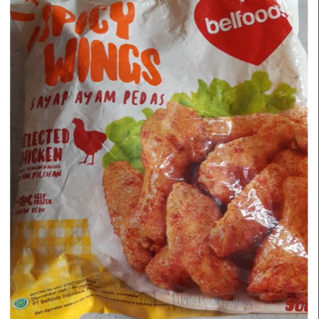 

BELFOOD SPICY WINGS 500Gr