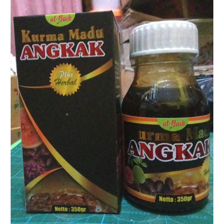 

Kurma Madu ANGKAK Plus Herbal AL-BAIK AL BAIK 350 gram BOOM SALE