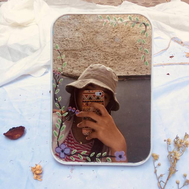 

Kaca Lukis/Mirror painting " part 1