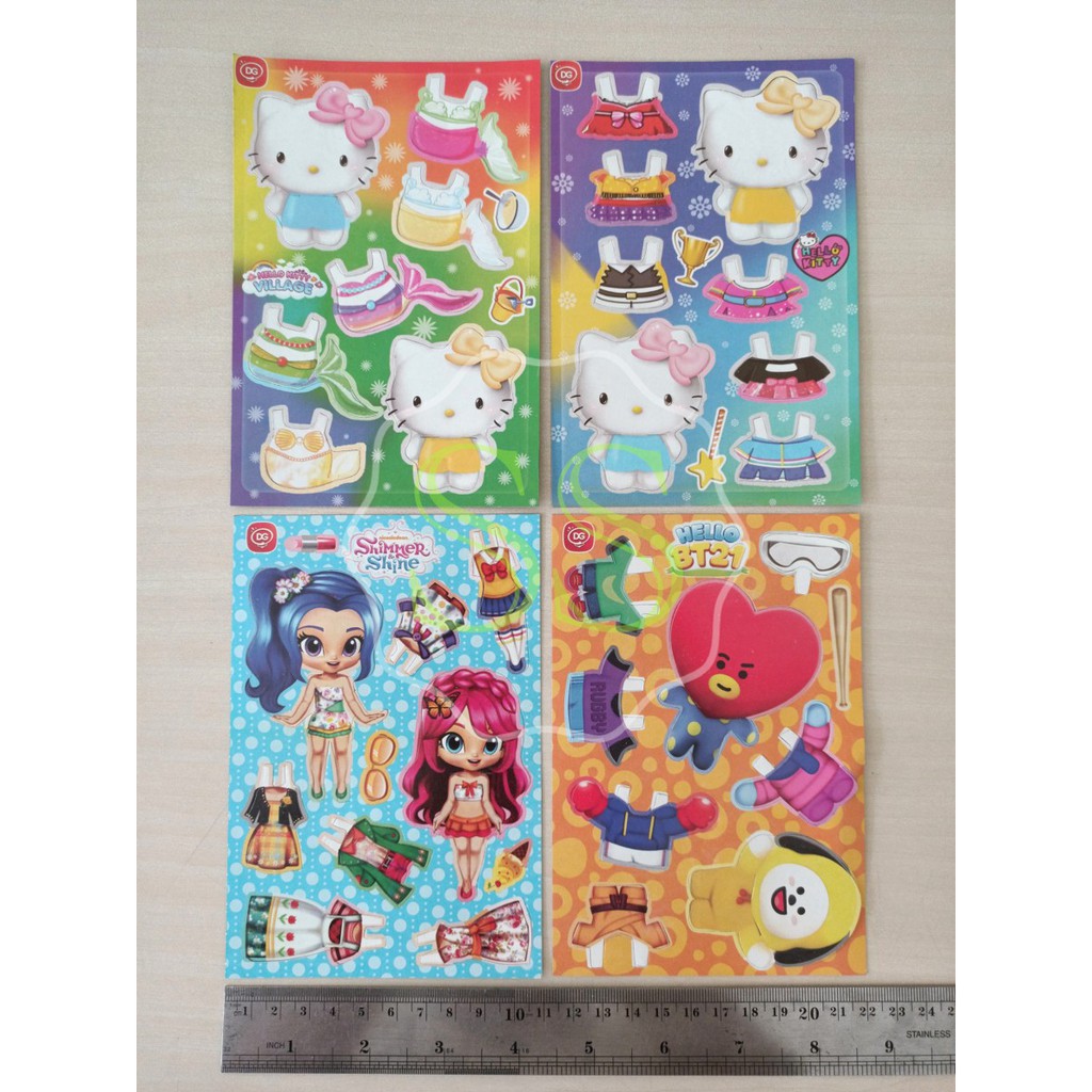 

Kertas Bongkar Pasang (BP) Model Karakter (Uk. 16 Cm X 11 Cm)