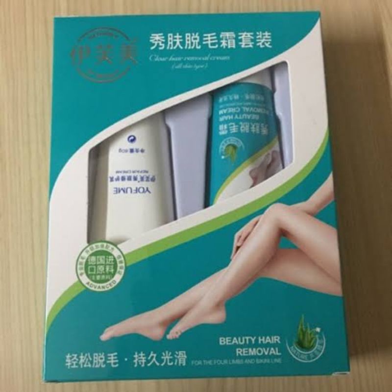 Yofume Cream Obat Perontok Bulu sampai tuntas penghilang Bulu Rambut Kaki Tangan Dada Kumis Permanen