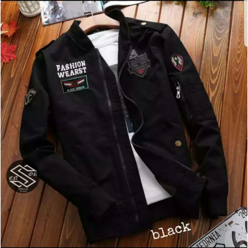 JAKET BOMBER PRIA/BOMBER ARAGON