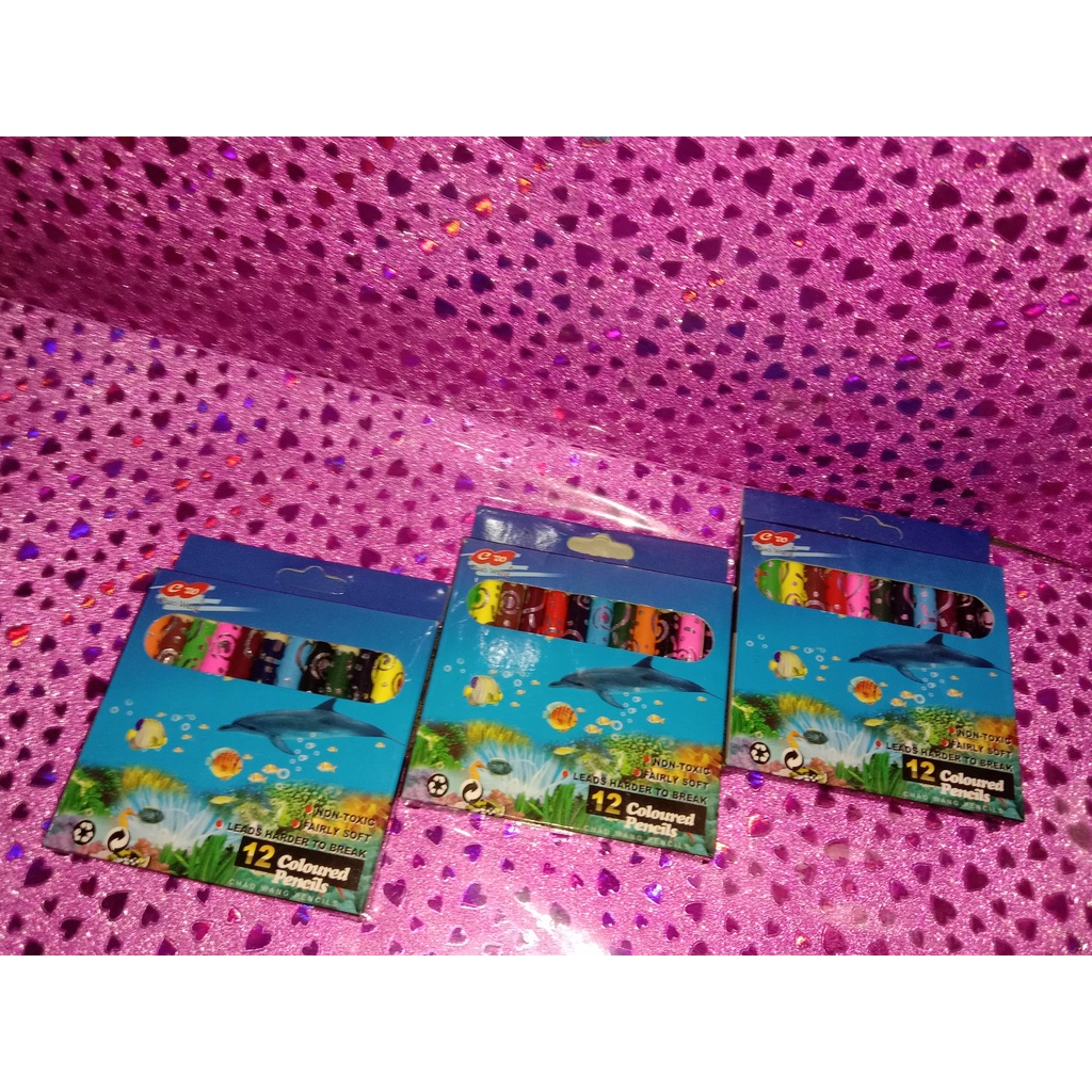 

PENSIL WARNA 12W PENDEK 9012L/COLOR PENSIL CHAWOANG