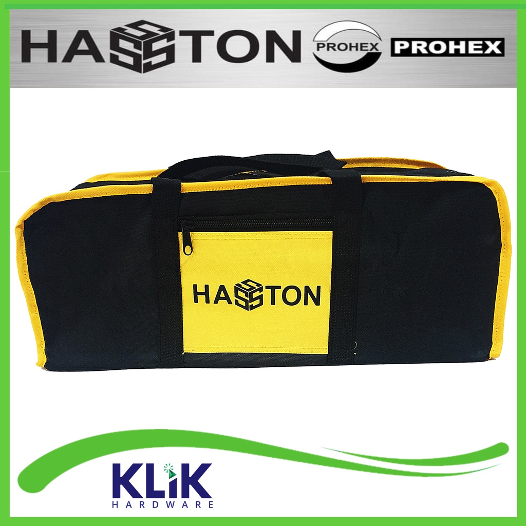 Hasston Prohex Tas Tempat Perkakas 14 Inch 4410-018 Tool Bag Kain 46x15x14 cm