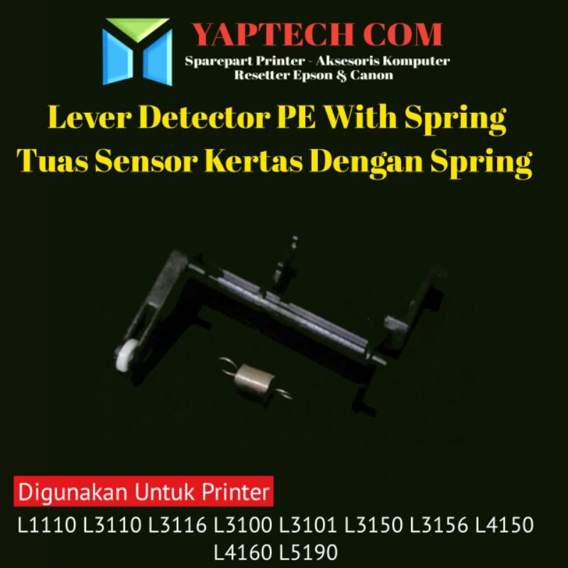 Lever Detector PE L3110 L3150 With Spring Tuas Pengait Sensor Kertas Dengan Spring L3110 L1110 L3150