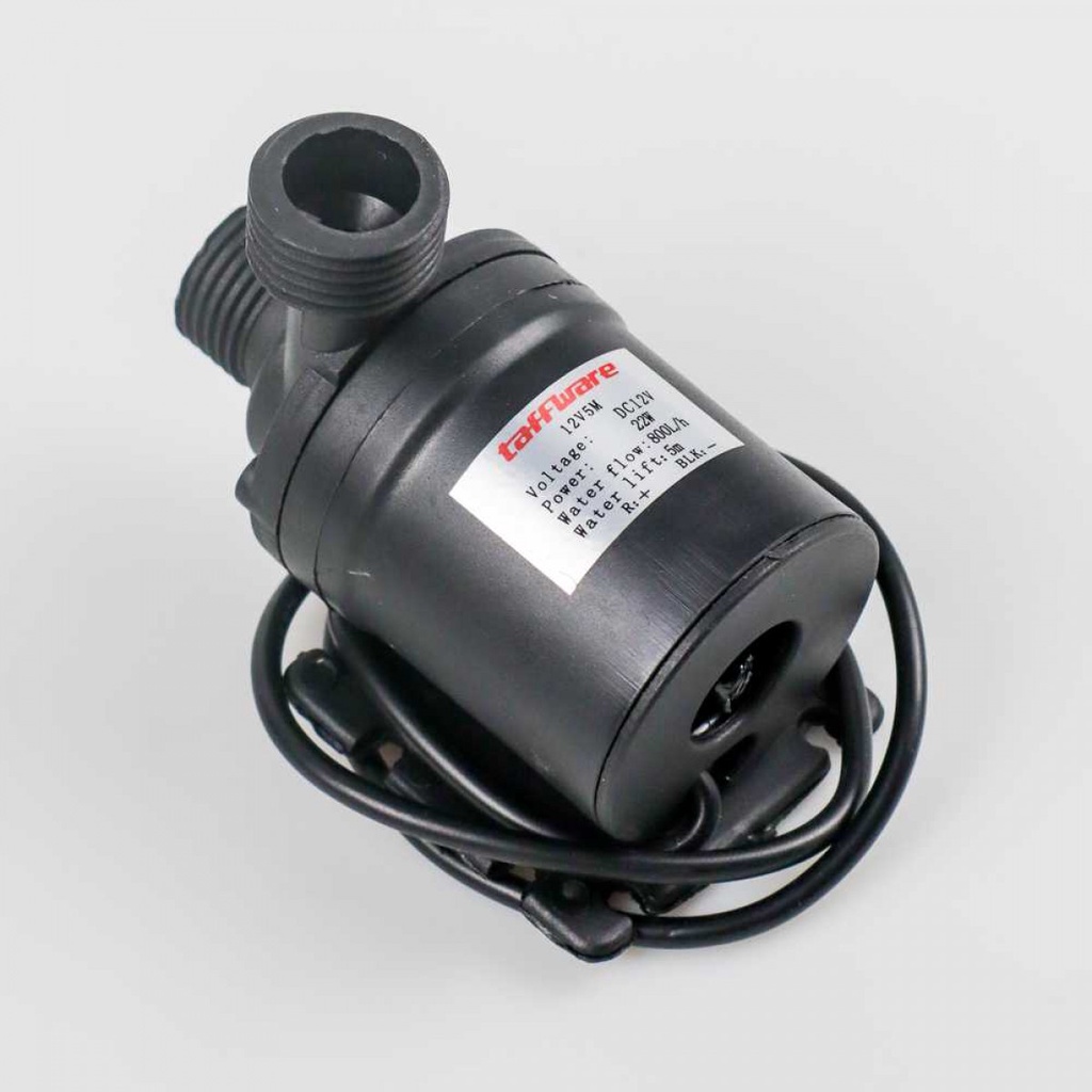 Taffware Pompa Air Aquarium Ikan Submersible Pump 12V 22W