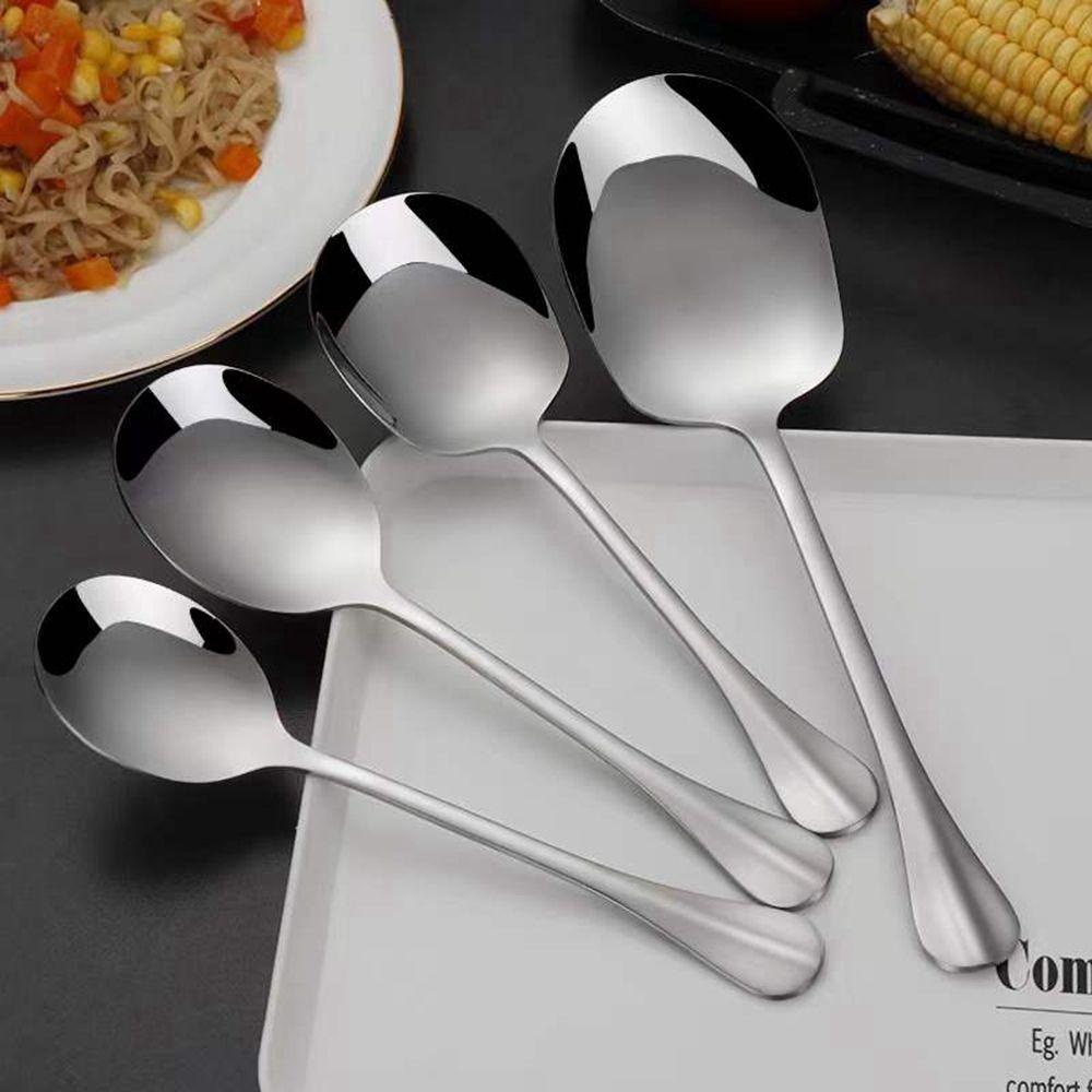 Quinton Sendok Sup Western Stainless Steel Dinner Dish Restoran Mendistribusikan Nasi Sendok Umum