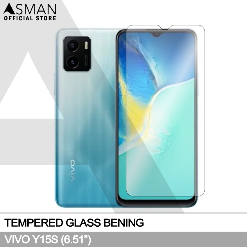 Tempered Glass VIVO Y15S | Anti Gores Kaca - Bening