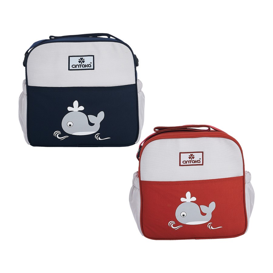 Cintaka Tas Bayi Kecil Saku Print Whale Series - TCT 2553