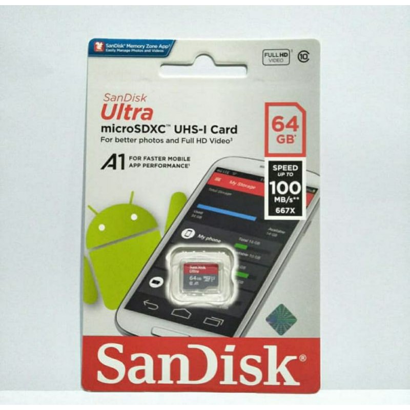 Sandisk MicroSDXC 64GB ORI