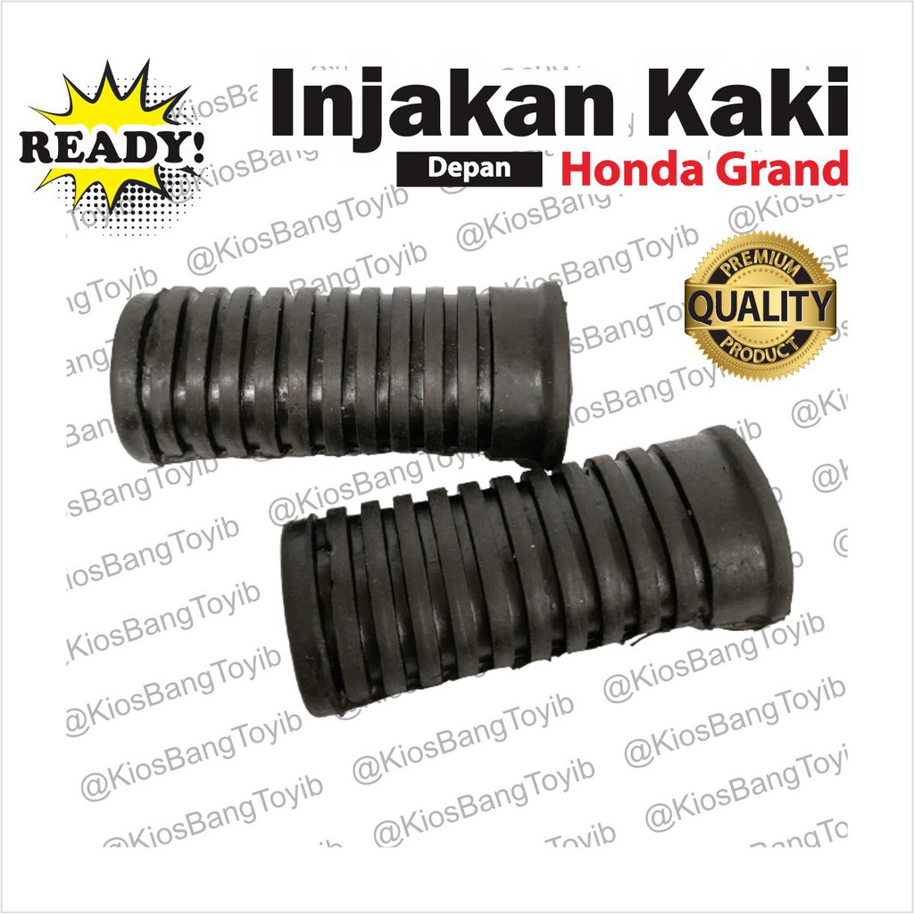 Karet Footstep Barstep Depan/Pijakan Kaki Depan Honda Grand Supra Fit New Karisma (YUSHO)