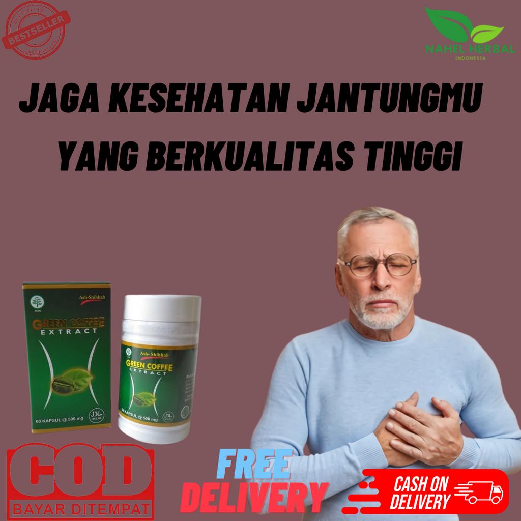 Kapsul Green Coffee Solusi Aman Untuk Menjaga Kesehatan Jantungmu - Obat Alergi & Biduran Kulit Gata