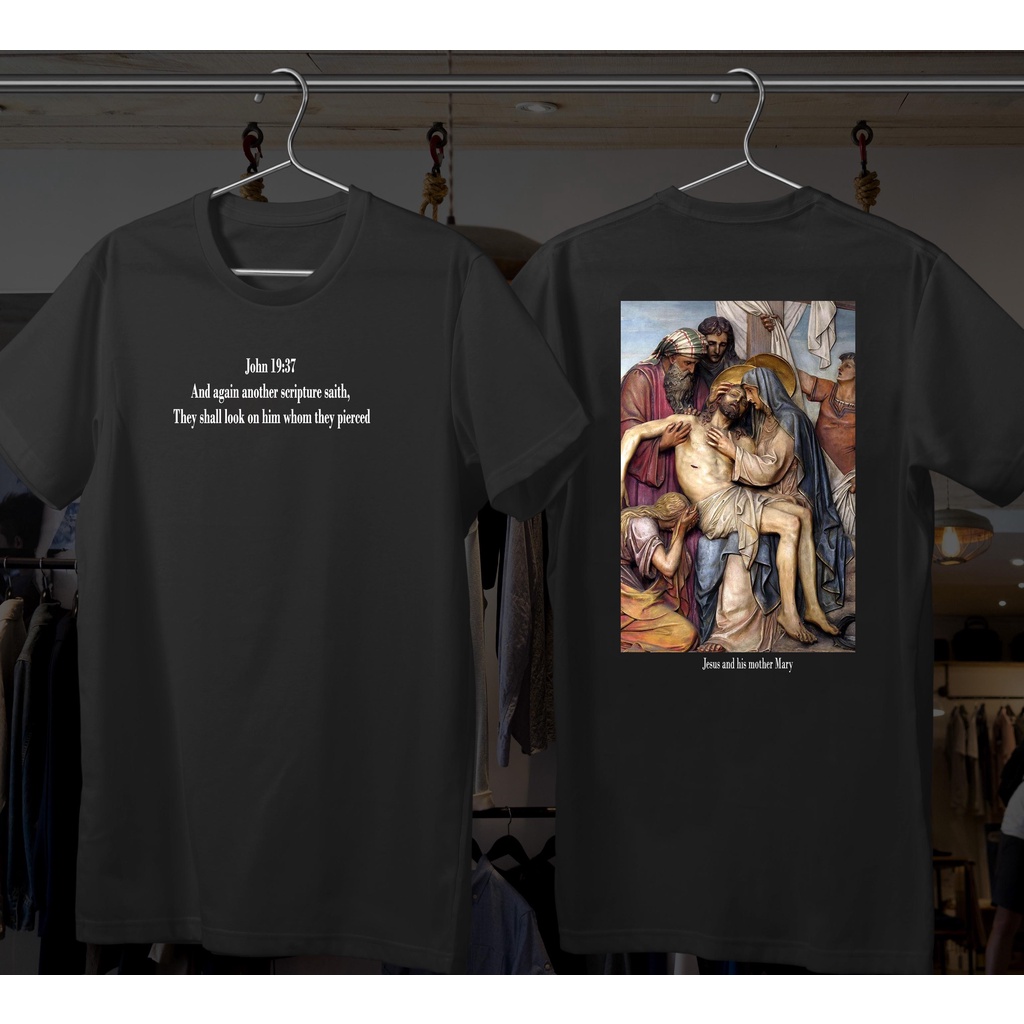 kaos rohani Yesus body/baju tshirt rohani kristen