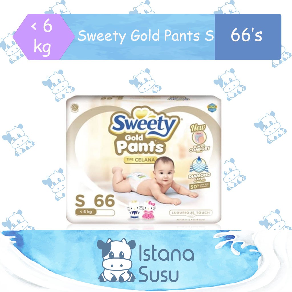 Sweety Pants Gold Celana Popok Bayi