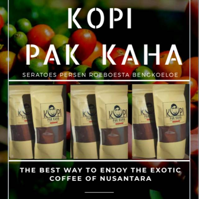

Original kopi Robusta pak Kaha