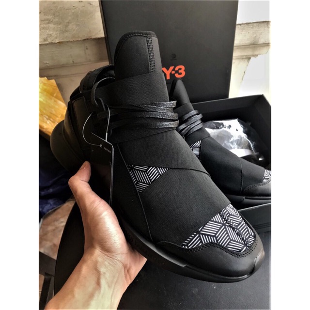 Adidas Y3 Qasa High Yohoji Yamamoto Black