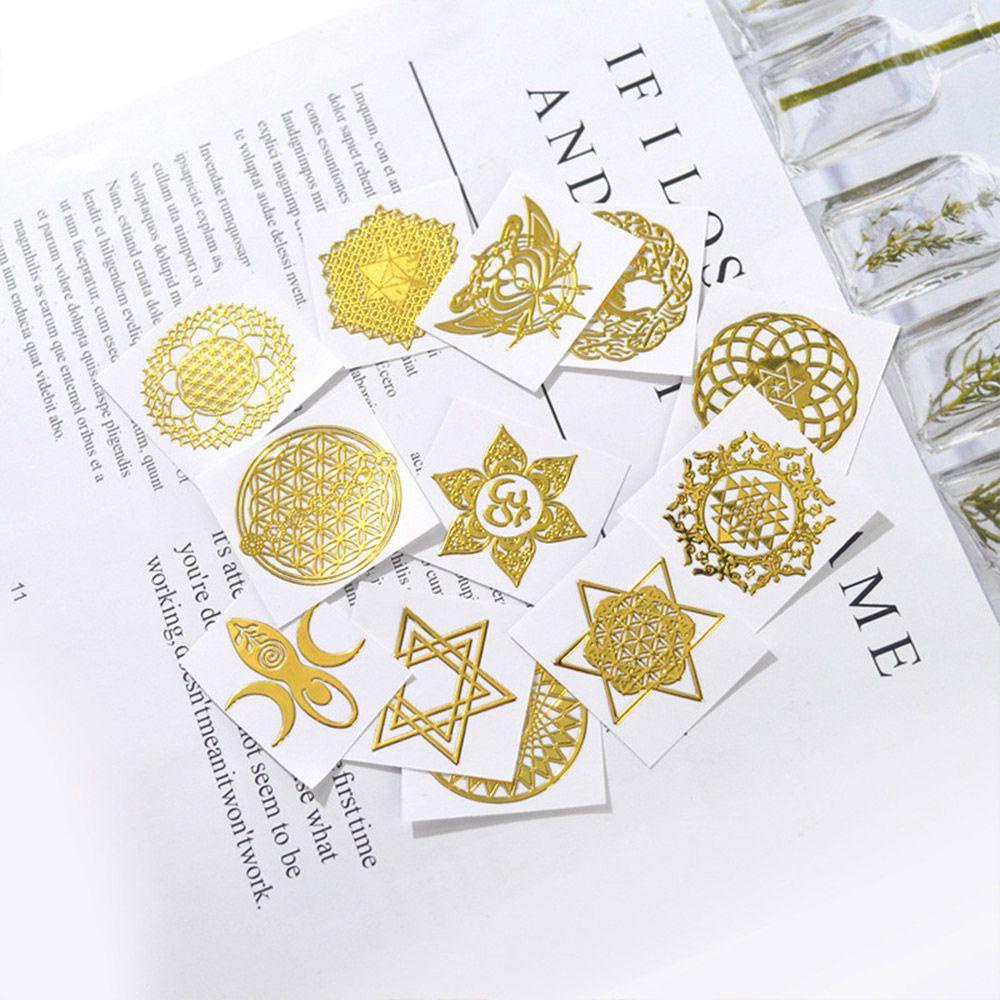 Preva 7bh Stiker Cakra Kerajinan Tangan Bahan DIY Aksesoris Ornamen Piramid