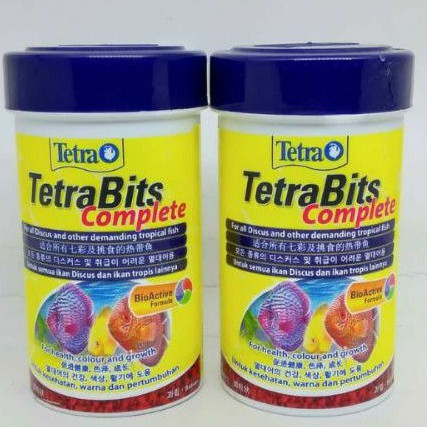 Tetra Bits 30 gram Makanan Ikan Hias Discus