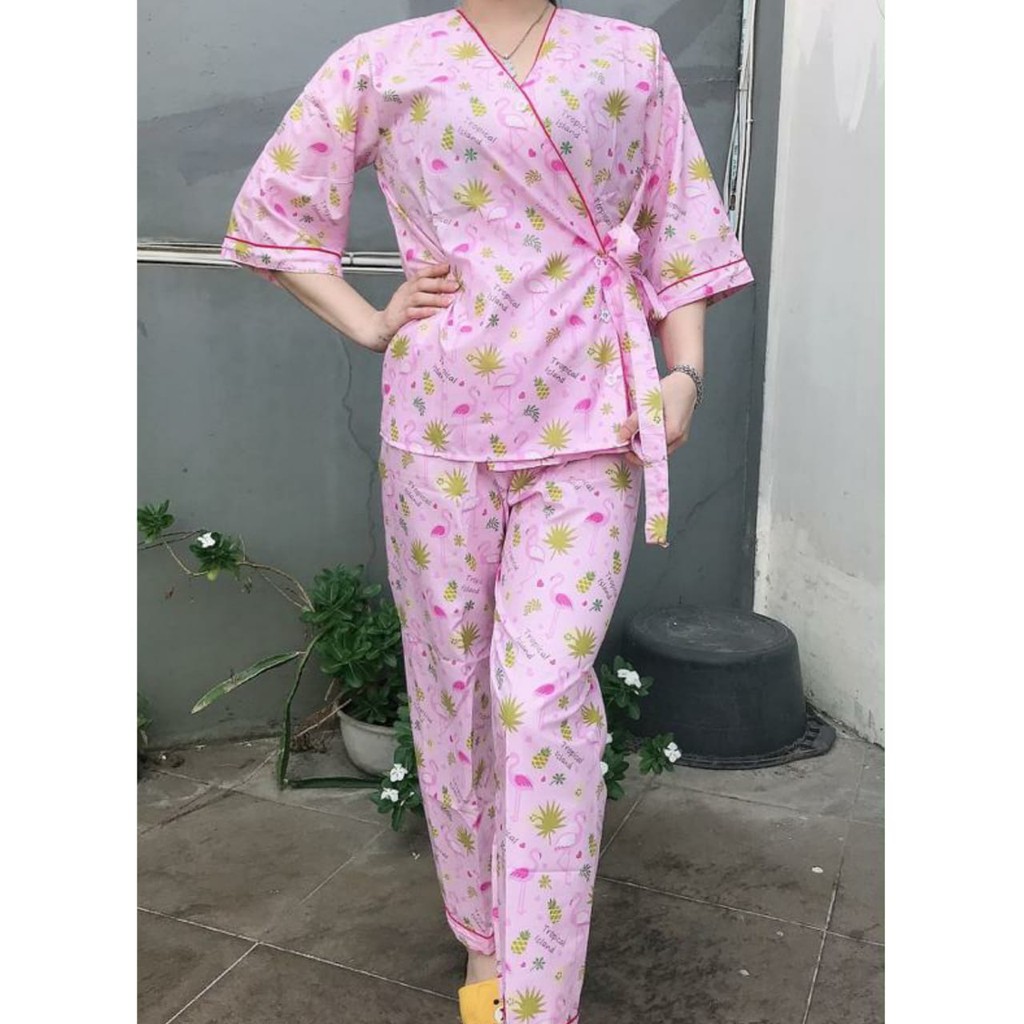 BJ-Kimono Wanita Dewasa Lengan 3/4 Termurah