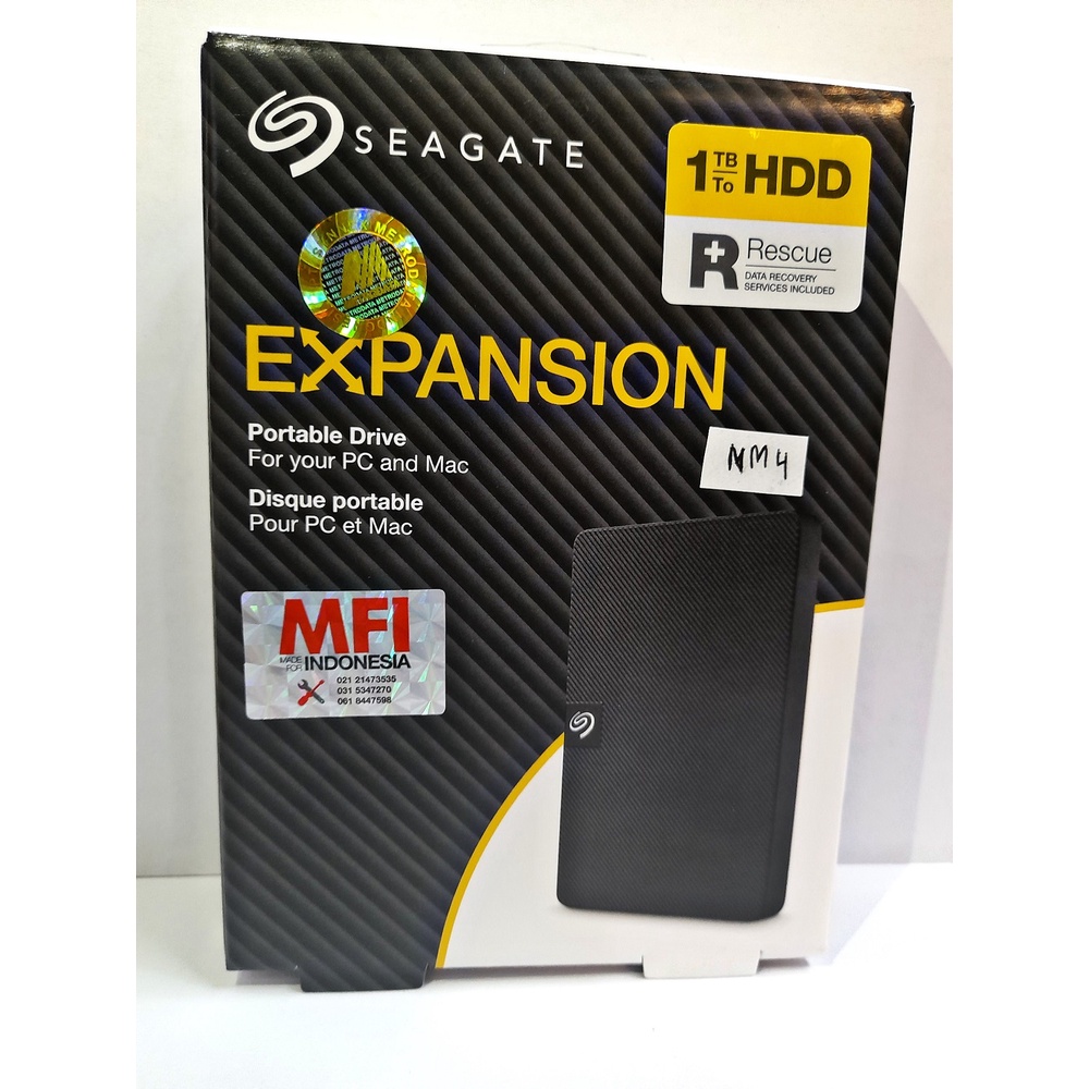 Harddisk Eksternal Seagate Expansion 1 TB USB 3.0 Garansi Resmi