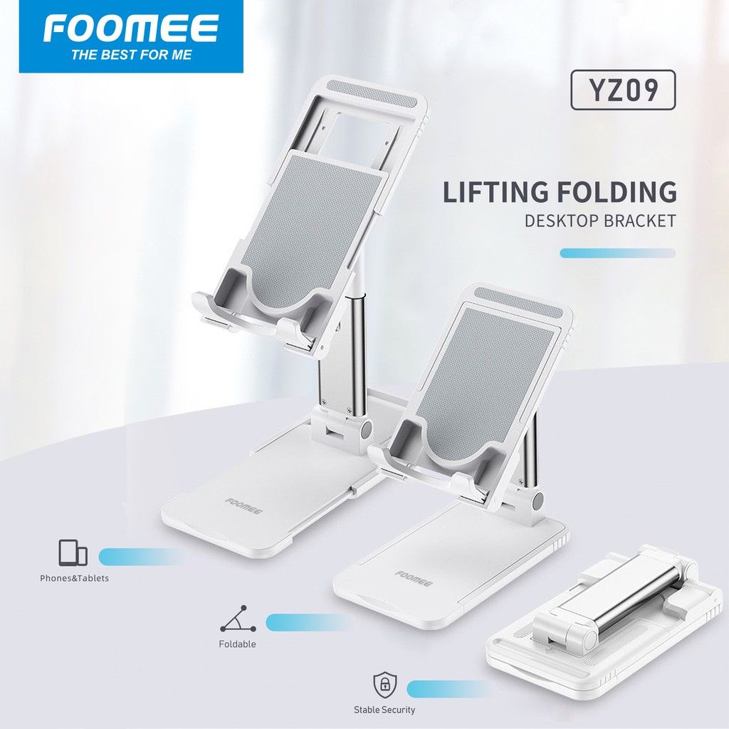 Adjustable Stand Handphone Stand Tablet Foomee YZ09 Stand Ipad